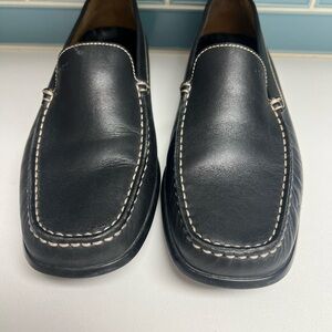 Geox men’s leather slip ons size 10